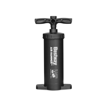 Wydajna Pompka ręczna tłokowa BESTWAY 2,8l/cykl + 3 Końcówki